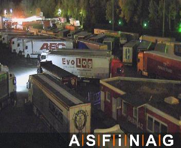 A01, Raststation Walserberg, Blickrichtung LKW Stellplatz - Km 300,95