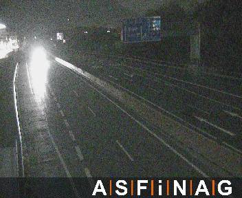 A12, bei  Zirl-Ost, Blickrichtung Bregenz - Km 86,47