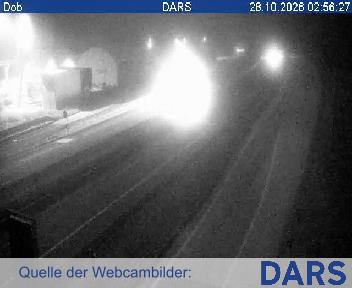 A2/E70, Ljubljana - Obrežje, Dob - pogled proti Novemu mestu, Blickrichtung Dolenjska
