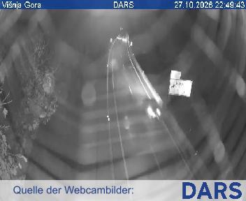 A2/E70, Ljubljana - Obrežje, Višnja Gora, pogled proti Novemu mestu, Blickrichtung Dolenjska