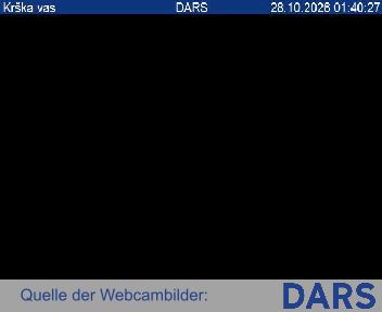 A2/E70, Ljubljana - Obrežje, Krška vas, pogled proti Ljubljani, Blickrichtung Dolenjska