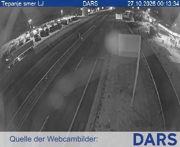 A1/E57, Maribor - Ljubljana, Tepanje, pogled proti Ljubljani, Blickrichtung Štajerska, Koroška, Prekmurje