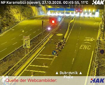 A1, Zagreb-Split-Dubrovnik, Blickrichtung beide Fahrtrichtungen