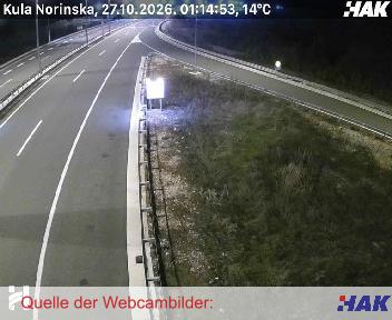 A10, BiH - Ploče, Blickrichtung beide Fahrtrichtungen