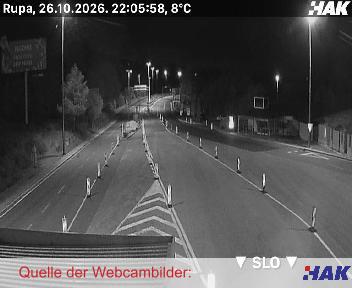 A7, Rupa-Rijeka, Blickrichtung beide Fahrtrichtungen