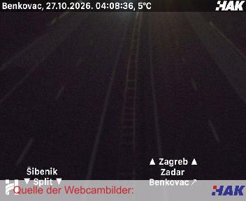 A1, Zagreb-Split-Dubrovnik, Blickrichtung beide Fahrtrichtungen
