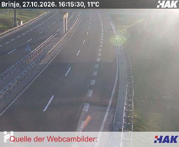 A1, Zagreb-Split-Dubrovnik, Blickrichtung beide Fahrtrichtungen