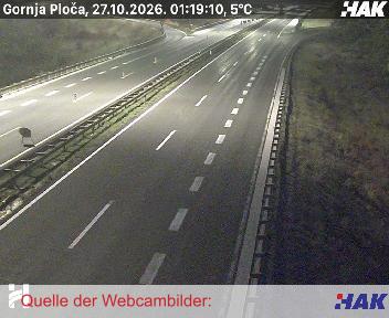 A1, Zagreb-Split-Dubrovnik, Blickrichtung beide Fahrtrichtungen