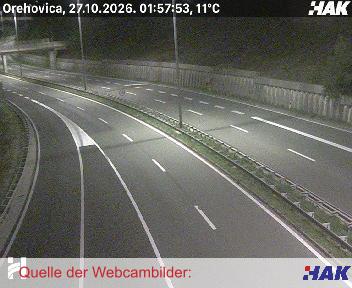 A7, Rupa-Rijeka, Blickrichtung beide Fahrtrichtungen