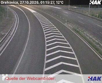 A7, Rupa-Rijeka, Blickrichtung beide Fahrtrichtungen