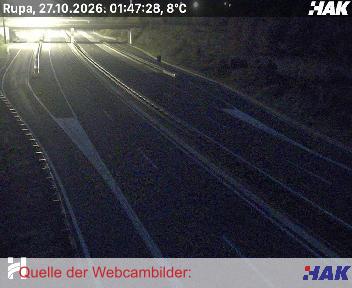 A7, Rupa-Rijeka, Blickrichtung beide Fahrtrichtungen