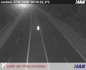 A7, Rupa-Rijeka, Blickrichtung beide Fahrtrichtungen