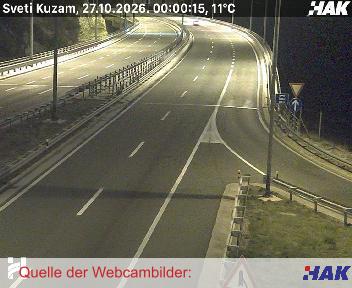A7, Rupa-Rijeka, Blickrichtung beide Fahrtrichtungen