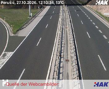 A1, Zagreb-Split-Dubrovnik, Blickrichtung beide Fahrtrichtungen