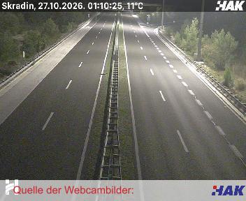 A1, Zagreb-Split-Dubrovnik, Blickrichtung beide Fahrtrichtungen