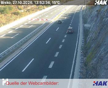 A1, Zagreb-Split-Dubrovnik, Blickrichtung beide Fahrtrichtungen