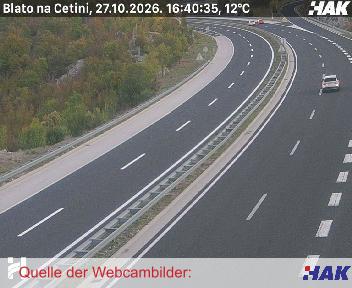 A1, Zagreb-Split-Dubrovnik, Blickrichtung beide Fahrtrichtungen