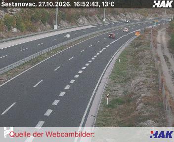 A1, Zagreb-Split-Dubrovnik, Blickrichtung beide Fahrtrichtungen