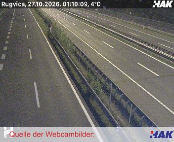 A3, Bregana-Zagreb-Lipovac, Blickrichtung beide Fahrtrichtungen