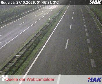 A3, Bregana-Zagreb-Lipovac, Blickrichtung beide Fahrtrichtungen