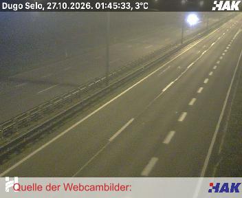 A3, Bregana-Zagreb-Lipovac, Blickrichtung beide Fahrtrichtungen