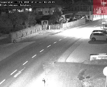 B164, Hochfilzen Rchtg. Salzburg, Blickrichtung Salzburg,