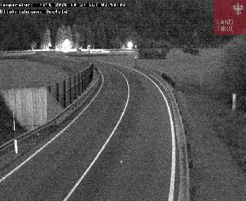 B177, Tunnel Porta Claudia Süd Rchtg. Seefeld, Blickrichtung Seefeld