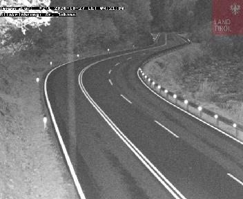 B178, B178: km 51,00: Pass Strub: Richtg. St.Johann, Blickrichtung St.Johann