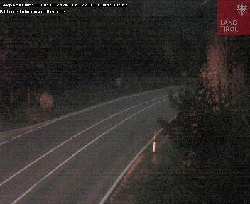 B179, Blindsee Rchtg. Reutte, Blickrichtung Reutte