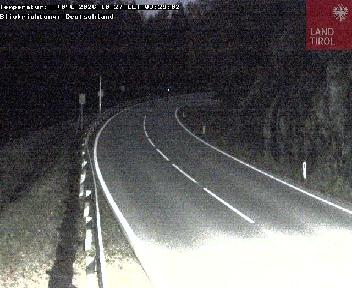B181, Achensee Rchtg. Deutschland, Blickrichtung Deutschland,
