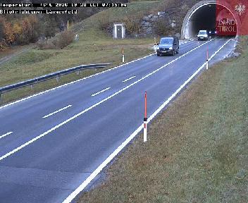 B186, Aschbach Rchtg. Längenfeld, Blickrichtung Längenfeld